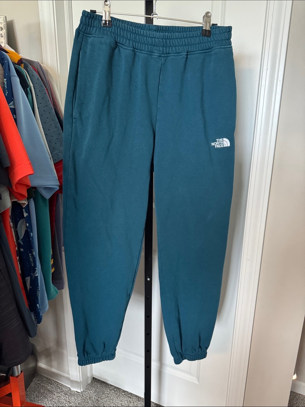 The North Face Teal Blue Fleece Joggers